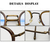Elias Titanium Vintage Round Eyeglasses Frames