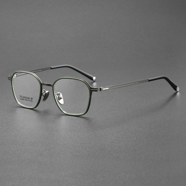 James Retro Titanium Ultra-Light Glasses Frame
