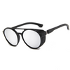 Men's Retro Round Polarized Steampunk Sunglasses HSQT209(Need to choose tinted color, otherwise the lenses are transparent)