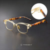 New 999.9 The same M-91 imported plate eyebrow frame glasses frame Shenzhen wholesale male, can be equipped with anti-blue light film