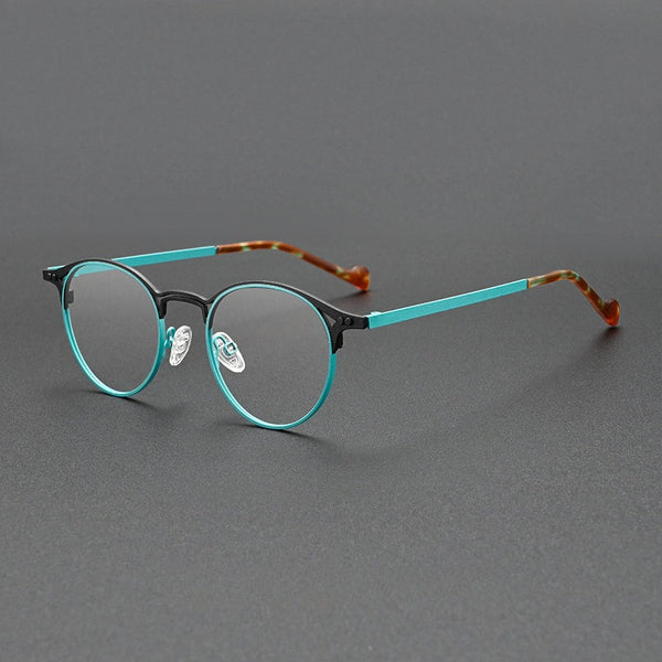 Marty Titanium Retro Hand Made Glasses Frame