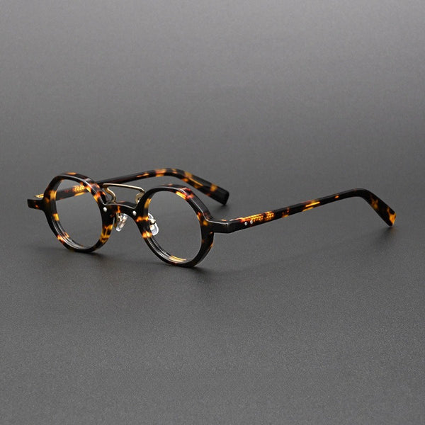 Liam Retro Round Acetate Optical Glasses Frame