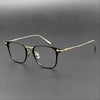 Roussel Vintage Square Titanium Eyeglasses Frame