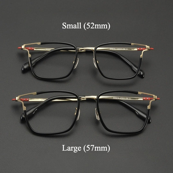 Boyles Titanium Retro Hand Made Glasses Frame