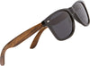 JOLLYNOVA Walnut Wood Sunglasses with Dark Polarized Lenses for Men and Women | 100% UVA/UVB Ray Protection