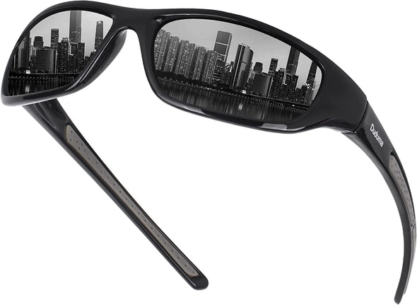 JOLLYNOVA Sports Polarized Sunglasses for Men Women Baseball Cycling Golf Fishing Sun Glasses UV Blocking Tr8116