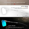 JOLLYNOVA Men's Fashion Driving Polarized Sunglasses for Men - Al-Mg metal Ultralight Frame