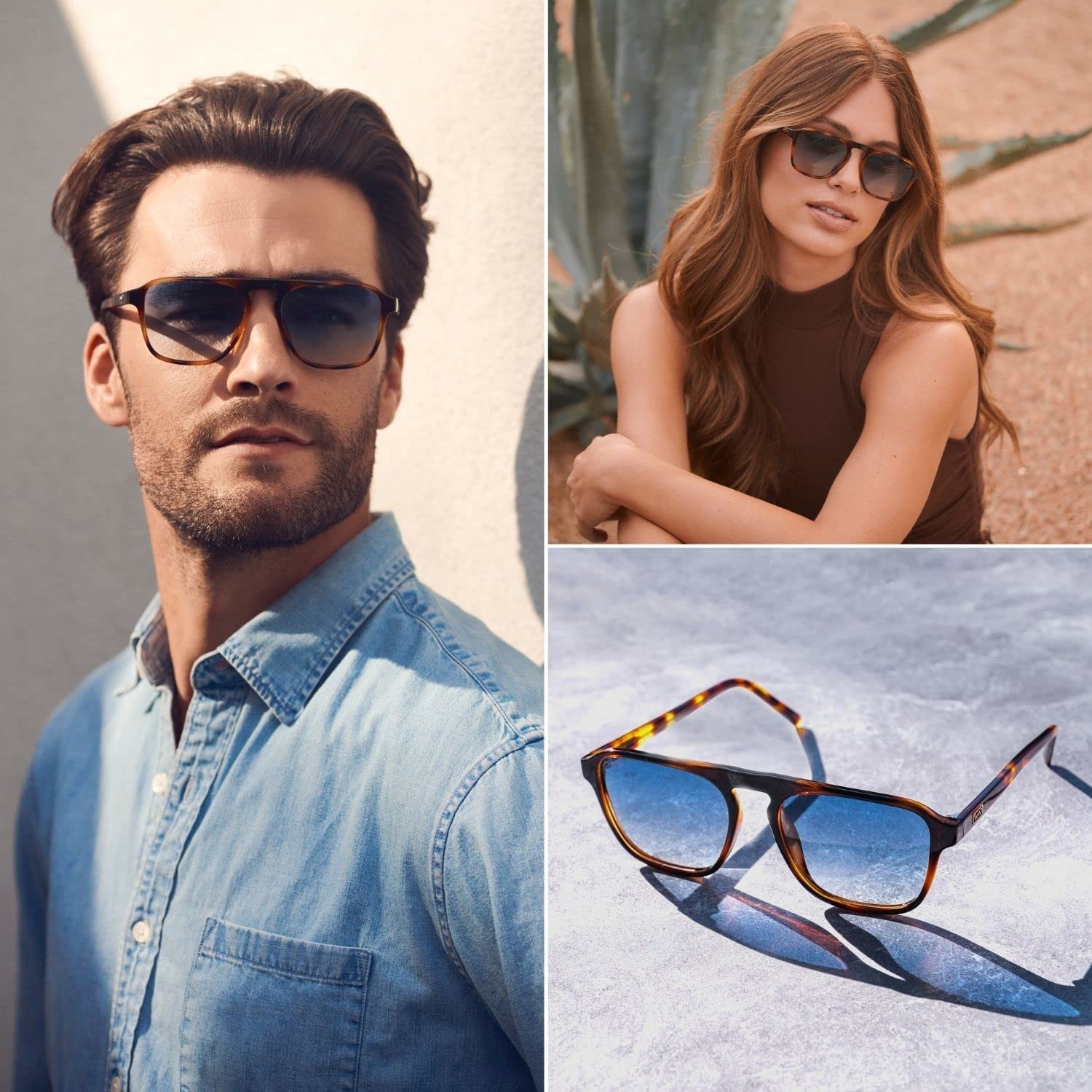 Grant Polarized Aviator Sunglasses for Men and Women