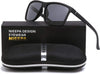 JOLLYNOVA Men's Sports Polarized Sunglasses Square Frame Glasses NP1007