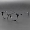 Roussel Vintage Square Titanium Eyeglasses Frame
