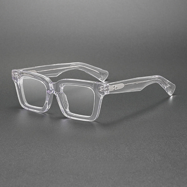 Len Vintage Square Acetate Glasses Frame