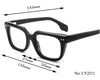 Majeed Retro Rectangle Acetate Glasses Frame