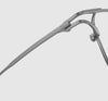 Kutler Titanium Vintage Square Eyeglasses Frame