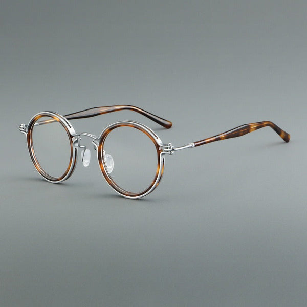 Tate Vintage Round Acetate Glasses Frame