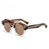 Lor Premium Series Retro Round Acetate Sunglasses