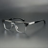 Erin Retro Rectangle Titanium Eyeglasses Frame
