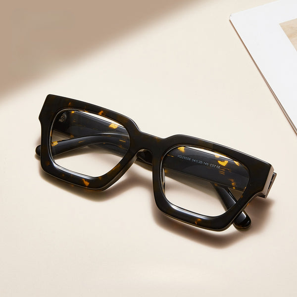 Rafah Vintage Square Acetate Glasses Frame