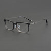Voos same 202509 glasses frame Shenzhen wholesale, plate titanium frame trendy glasses can be equipped with myopia IP electroplating