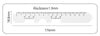 Pupil distance ruler