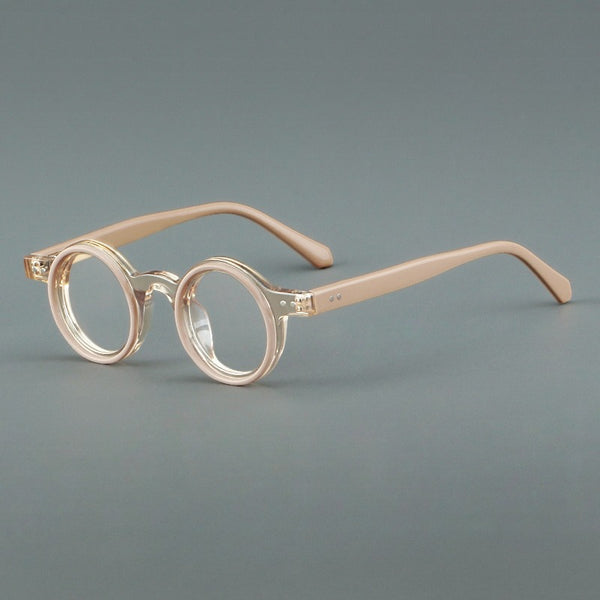 Krall Vintage Round Acetate Eyeglasses Frame