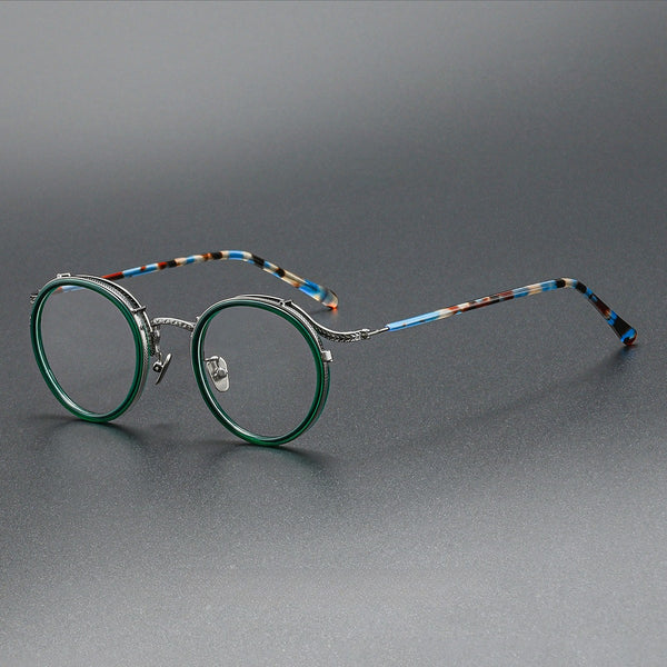 Plate glasses retro frame N044 metal cross-border European and American glasses frame plate frame fashion trend Danyang spot