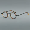 New plate small round frame glasses V17 retro eye frame metal flat light Danyang spot wholesale, can be equipped with reading glasses