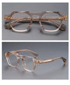 Shawn Vintage Geometric Acetate Eyeglasses Frame