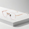 Reeve Retro Oval Titanium Glasses Frame