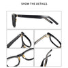 Dobel Classic Square Acetate Glasses Frame