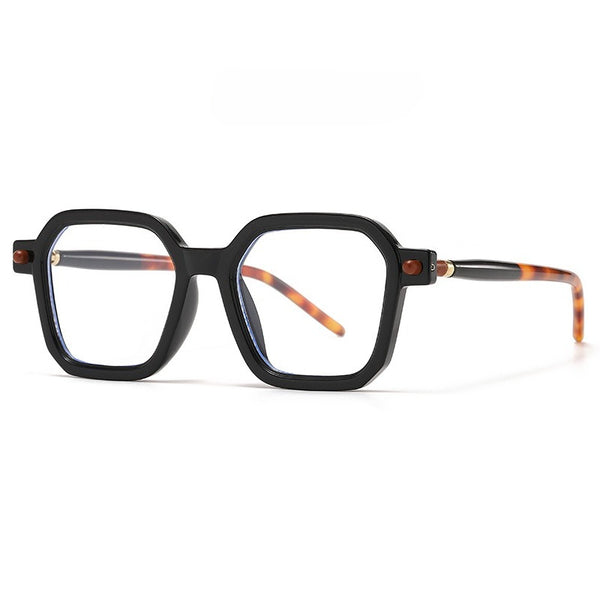 European and American street photography literary sunglasses 86601 cross-border simple square sunglasses fashion star flat glasses