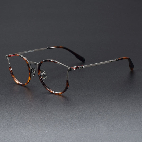 Lincoln Titanium Retro Hand Made Glasses Frame