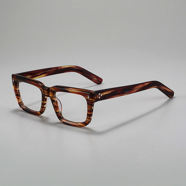 Vang Retro Rectangle Acetate Glasses Frame