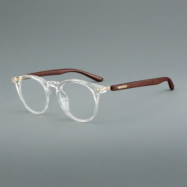 Cross-border retro wood grain leg frame 00363 fashion trend glasses Danyang spot wholesale can be matched with myopia presbyopia