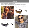JOLLYNOVA Vintage Round Sunglasses for Women Men Classic Retro Designer Style