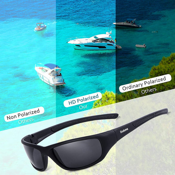 JOLLYNOVA Sports Polarized Sunglasses for Men Women Baseball Cycling Golf Fishing Sun Glasses UV Blocking Tr8116
