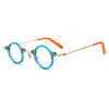 Tatsuo Retro Small Round Acetate Eyeglasses