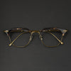 Pamela Retro Rectangle Titanium Eyeglasses Frame