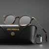 Carl Titanium Vintage Oval Eyeglasses Frames