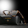 Hooper Vintage Square Acetate Glasses Frame
