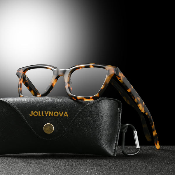 Hooper Vintage Square Acetate Glasses Frame