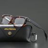 Mason Retro Rectangle Acetate Glasses Frame