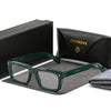 Majeed Retro Rectangle Acetate Glasses Frame