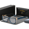 Majeed Retro Rectangle Acetate Glasses Frame