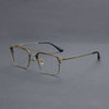 Madun Business Square Titanium Double-bridge Glasses Frame