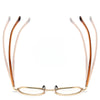 Collin Retro Titanium Square Glasses Frame