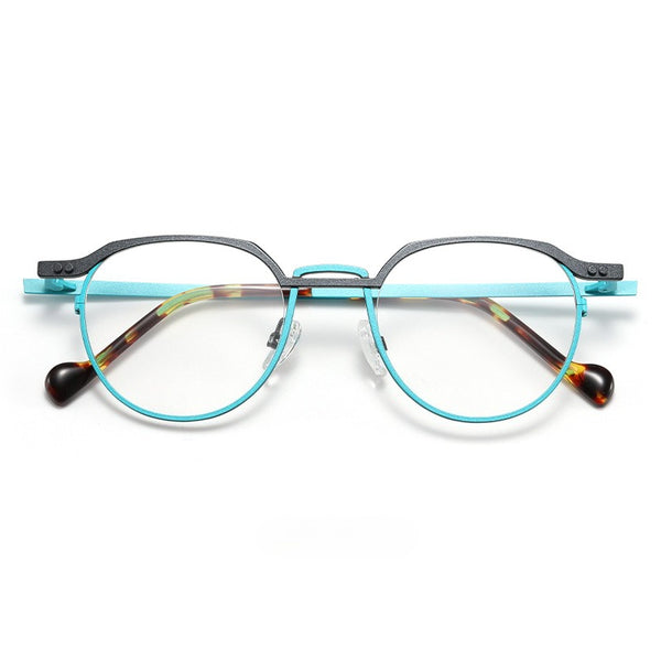 Clark Retro Hand Made Alloy Glasses Frame
