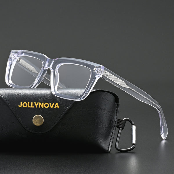 Mason Retro Rectangle Acetate Glasses Frame