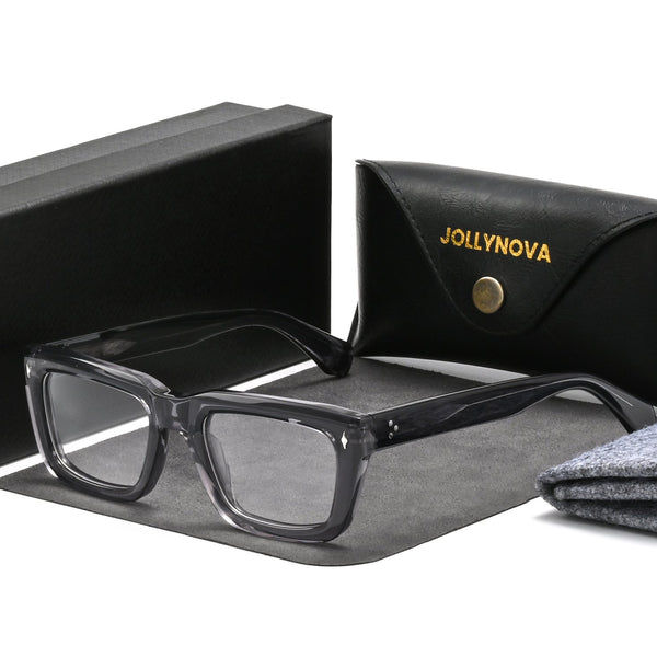 Mason Retro Rectangle Acetate Glasses Frame