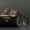 Sutton Retro Rectangle Acetate Glasses Frame