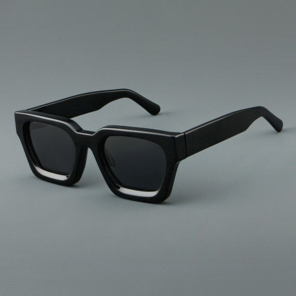 Lew Premium Series Vintage Square Acetate  Sunglasses